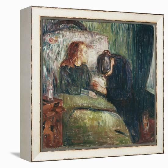 The Sick Child-Edvard Munch-Framed Premier Image Canvas