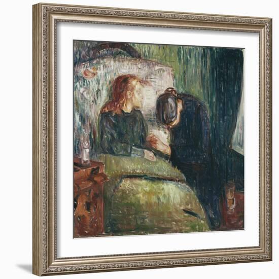 The Sick Child-Edvard Munch-Framed Giclee Print