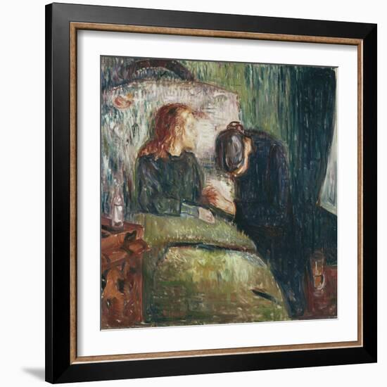 The Sick Child-Edvard Munch-Framed Giclee Print