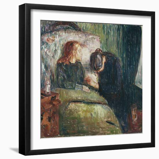 The Sick Child-Edvard Munch-Framed Giclee Print