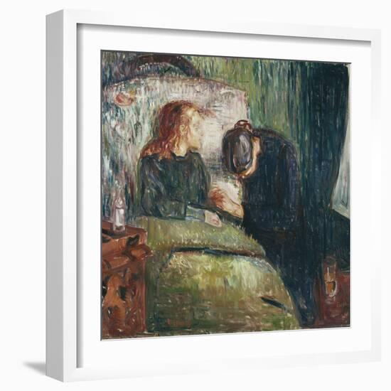 The Sick Child-Edvard Munch-Framed Giclee Print