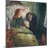 The Sick Child-Edvard Munch-Mounted Giclee Print