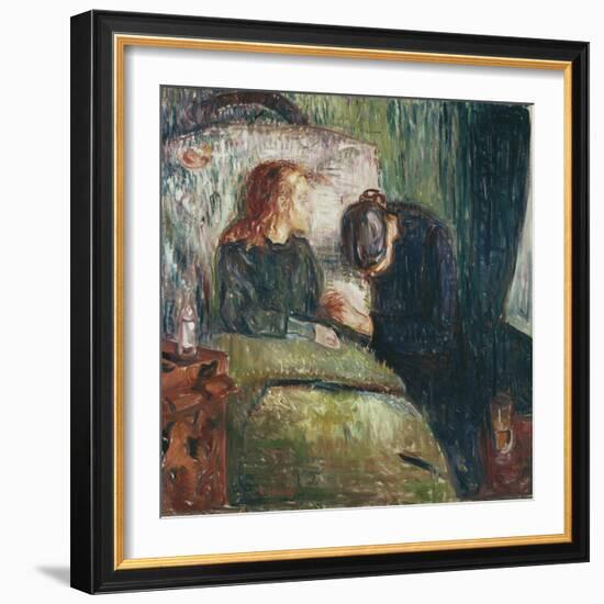 The Sick Child-Edvard Munch-Framed Giclee Print