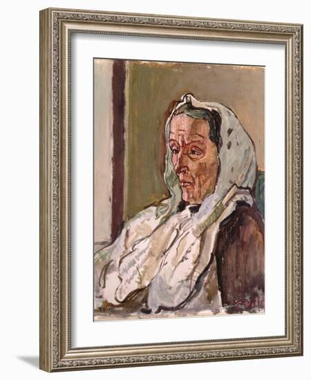 The Sick Esther Jacques, 1917-Ferdinand Hodler-Framed Giclee Print