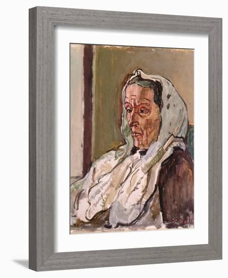 The Sick Esther Jacques, 1917-Ferdinand Hodler-Framed Giclee Print