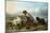 The Sick Lamb, 1853-Richard Ansdell-Mounted Giclee Print
