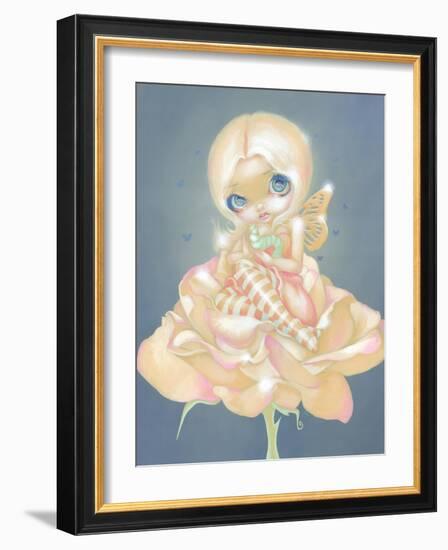 The Sick Rose-Jasmine Becket-Griffith-Framed Art Print