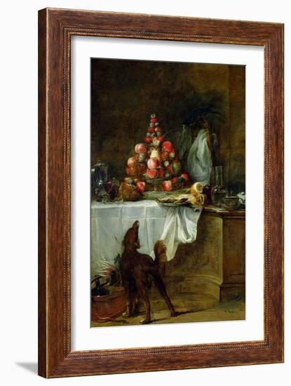 The Sideboard, 1728-Jean-Baptiste Simeon Chardin-Framed Giclee Print