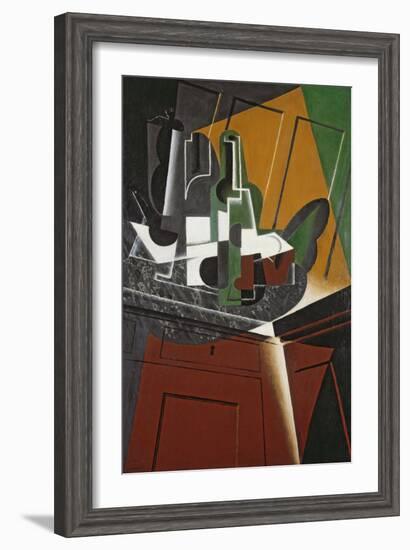 The Sideboard, 1917-Juan Gris-Framed Giclee Print