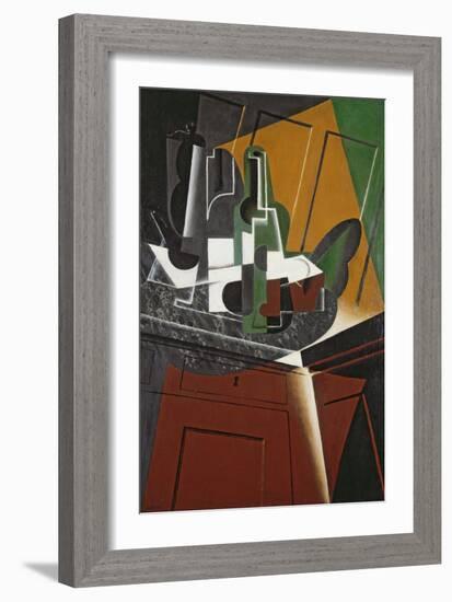 The Sideboard, 1917-Juan Gris-Framed Giclee Print