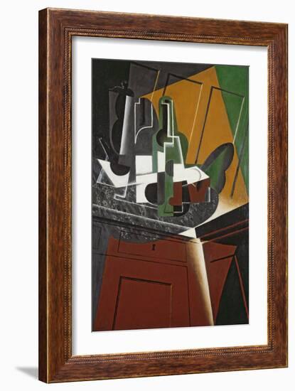 The Sideboard, 1917-Juan Gris-Framed Giclee Print