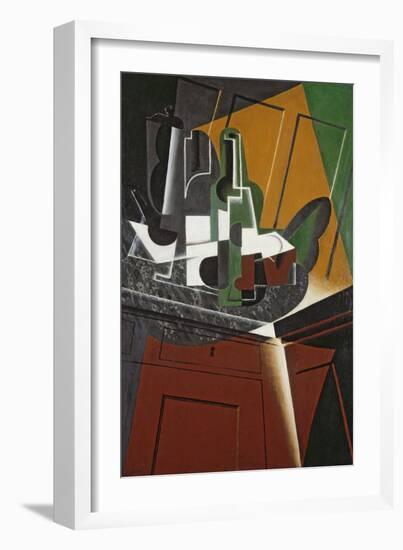 The Sideboard, 1917-Juan Gris-Framed Giclee Print