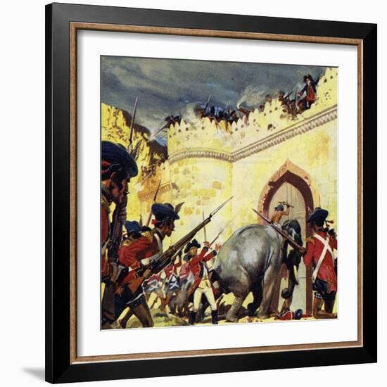 The Siege of Arcot Lasted for Fifty Days-Alberto Salinas-Framed Giclee Print