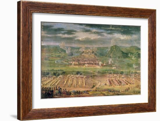 The Siege of Besançon in May 1674-Jean-Baptiste Martin-Framed Giclee Print