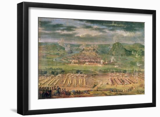 The Siege of Besançon in May 1674-Jean-Baptiste Martin-Framed Giclee Print