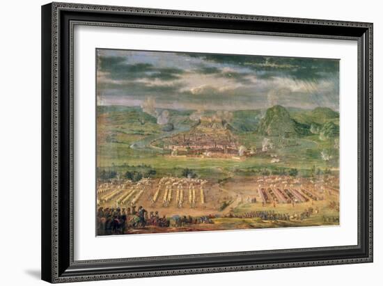 The Siege of Besançon in May 1674-Jean-Baptiste Martin-Framed Giclee Print