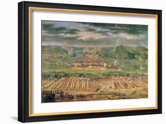 The Siege of Besançon in May 1674-Jean-Baptiste Martin-Framed Giclee Print