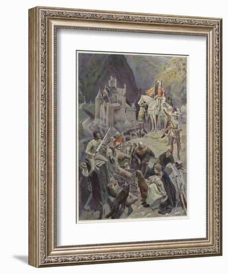 The Siege of Buren-null-Framed Giclee Print