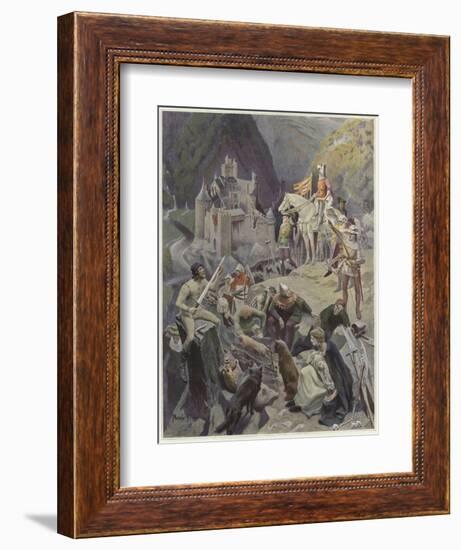 The Siege of Buren-null-Framed Giclee Print