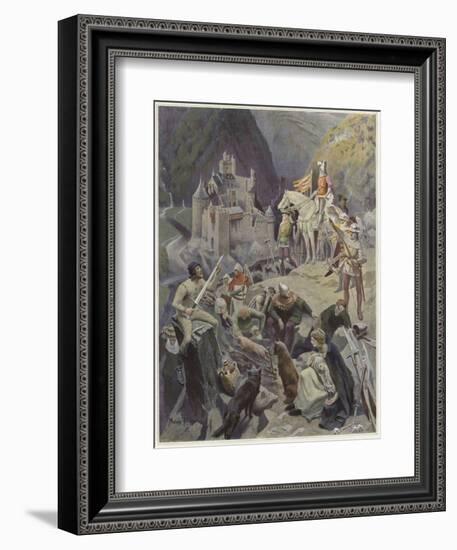 The Siege of Buren-null-Framed Giclee Print