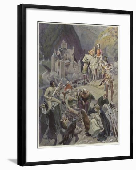 The Siege of Buren-null-Framed Giclee Print