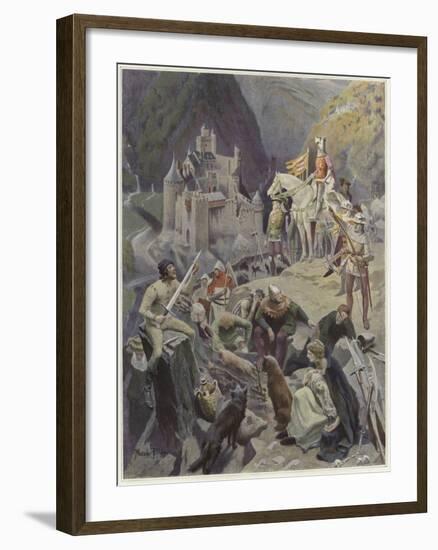 The Siege of Buren-null-Framed Giclee Print