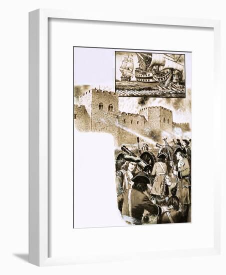 The Siege of Derry-null-Framed Giclee Print