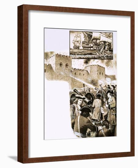 The Siege of Derry-null-Framed Giclee Print
