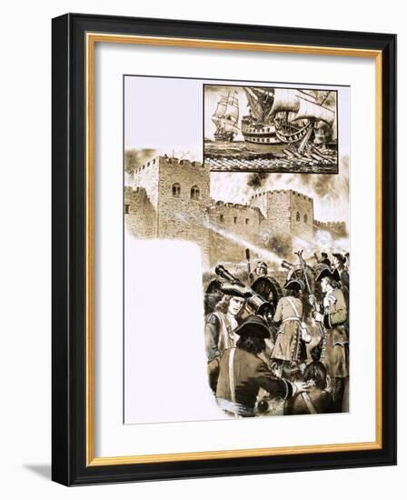 The Siege of Derry-null-Framed Giclee Print