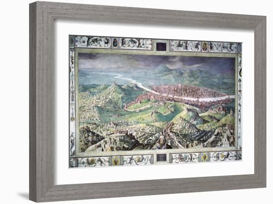 The Siege of Florence-Jan van der Straet-Framed Giclee Print