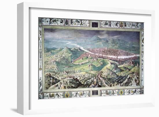 The Siege of Florence-Jan van der Straet-Framed Giclee Print