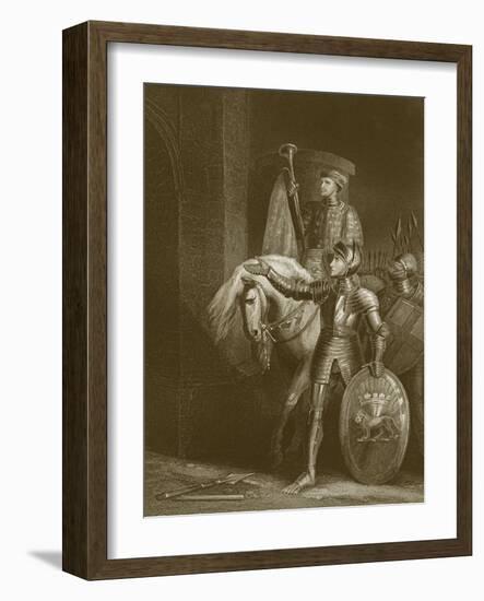 The Siege of Harfleur-James Northcote-Framed Giclee Print