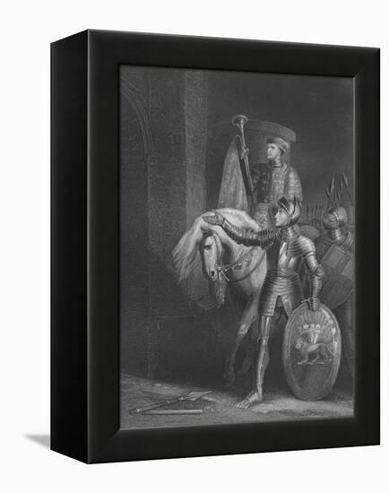 The Siege of Harfleur-James Northcote-Framed Premier Image Canvas