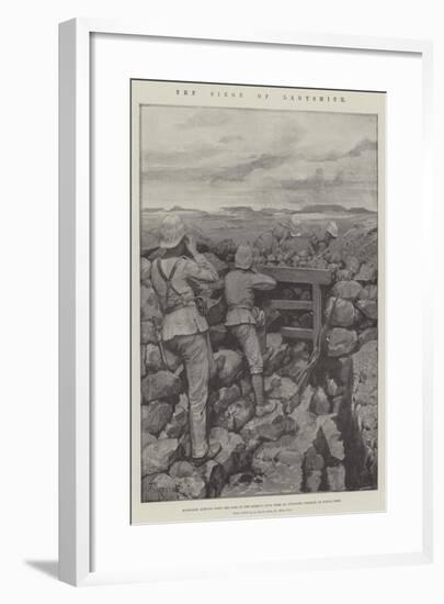The Siege of Ladysmith-Amedee Forestier-Framed Giclee Print