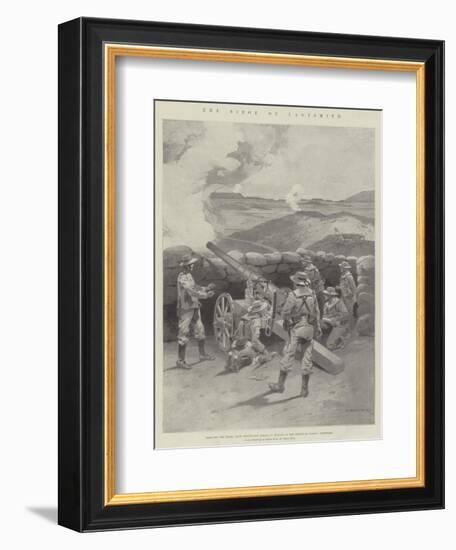 The Siege of Ladysmith-Charles Auguste Loye-Framed Giclee Print