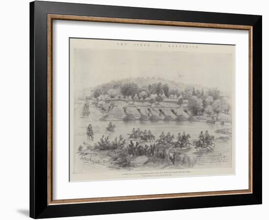 The Siege of Ladysmith-Melton Prior-Framed Giclee Print