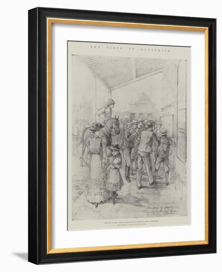 The Siege of Ladysmith-Melton Prior-Framed Giclee Print