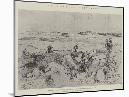 The Siege of Ladysmith-Melton Prior-Mounted Giclee Print