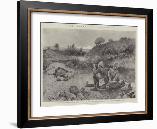 The Siege of Ladysmith-Henry Charles Seppings Wright-Framed Giclee Print