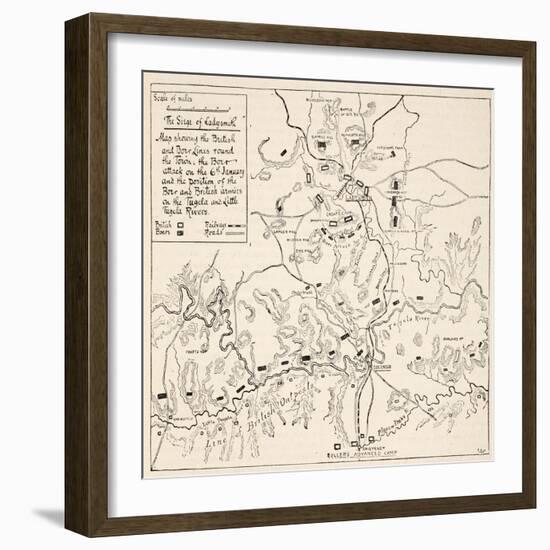 The Siege of Ladysmith-null-Framed Giclee Print