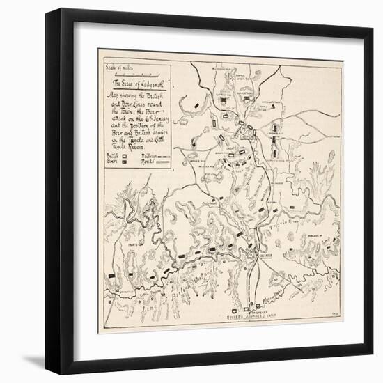 The Siege of Ladysmith-null-Framed Giclee Print