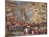 The Siege of Malta. Detail-Matteo Perez d'Aleccio-Mounted Giclee Print