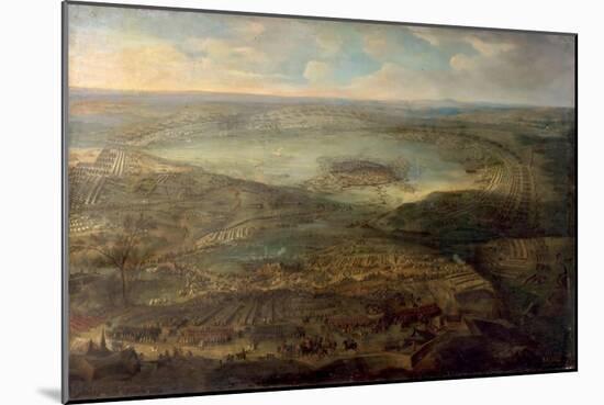 The Siege of Mons, 1691-Jean-Baptiste Martin-Mounted Giclee Print