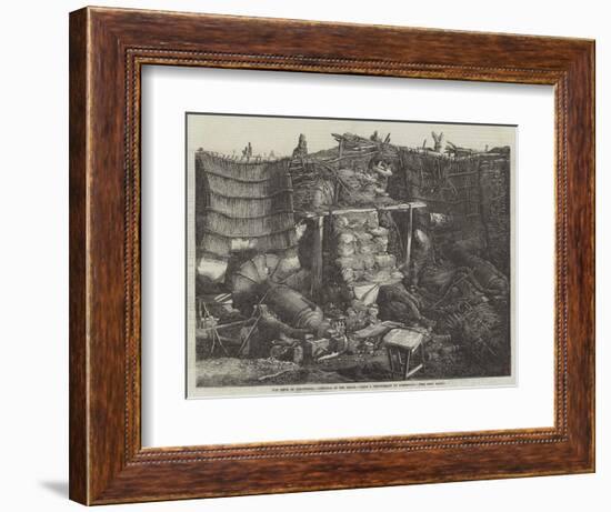 The Siege of Sebastopol, Interior of the Redan-null-Framed Giclee Print