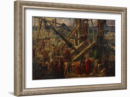 The Siege of Syracuse, 1895-Thomas Ralph Spence-Framed Giclee Print