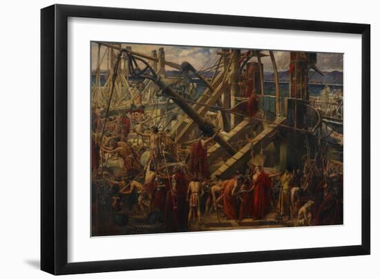 The Siege of Syracuse, 1895-Thomas Ralph Spence-Framed Giclee Print