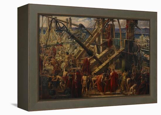 The Siege of Syracuse, 1895-Thomas Ralph Spence-Framed Premier Image Canvas