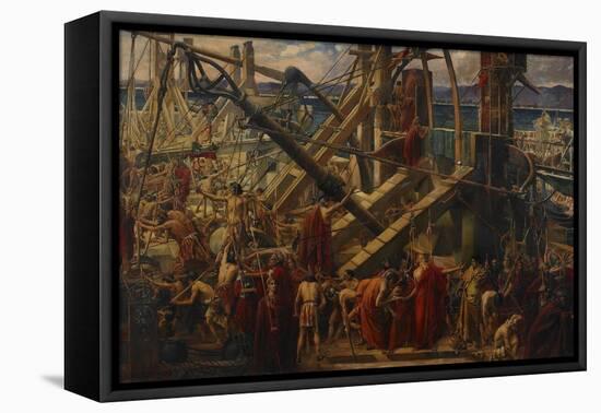 The Siege of Syracuse, 1895-Thomas Ralph Spence-Framed Premier Image Canvas