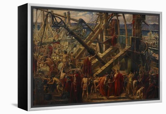 The Siege of Syracuse, 1895-Thomas Ralph Spence-Framed Premier Image Canvas