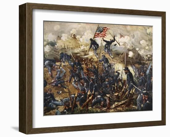 The Siege of Vicksburg, May 18th - July 4th 1863-Henry Alexander Ogden-Framed Giclee Print